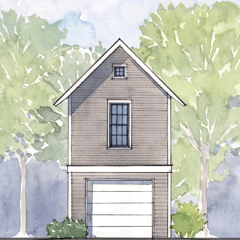 Lia House Drawing