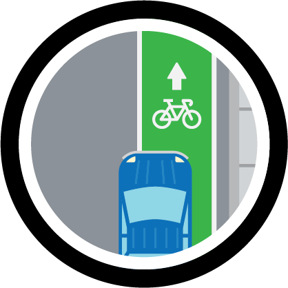 Don't Stop or Park in a Bike Lane
