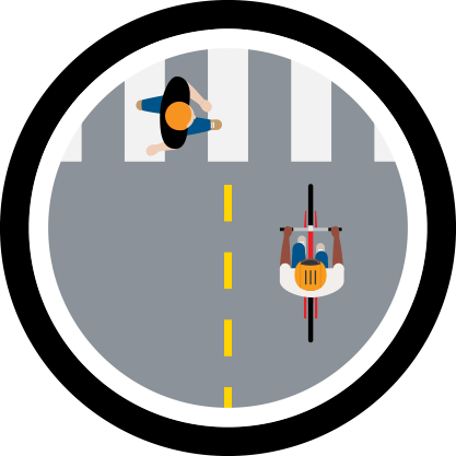 Stop Behind the Crosswalk